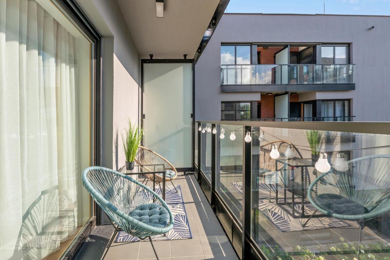 Nadmotlawie Riverside - Sauna, Gym & Parking By Downtown Apartments Gdańsk Kültér fotó
