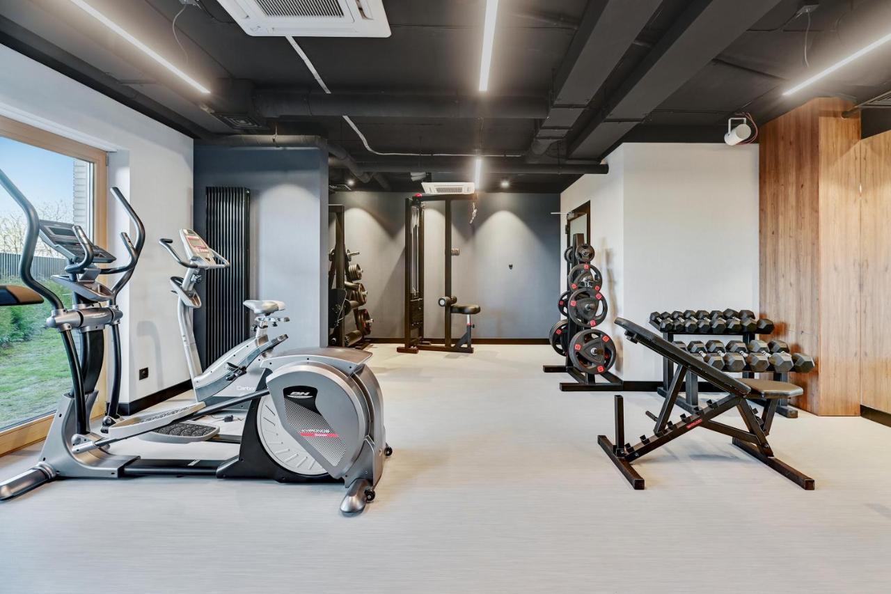 Nadmotlawie Riverside - Sauna, Gym & Parking By Downtown Apartments Gdańsk Kültér fotó