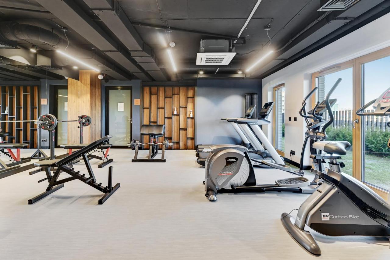 Nadmotlawie Riverside - Sauna, Gym & Parking By Downtown Apartments Gdańsk Kültér fotó