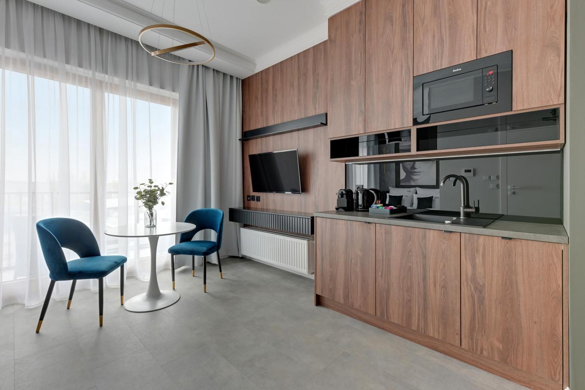 Nadmotlawie Riverside - Sauna, Gym & Parking By Downtown Apartments Gdańsk Szoba fotó