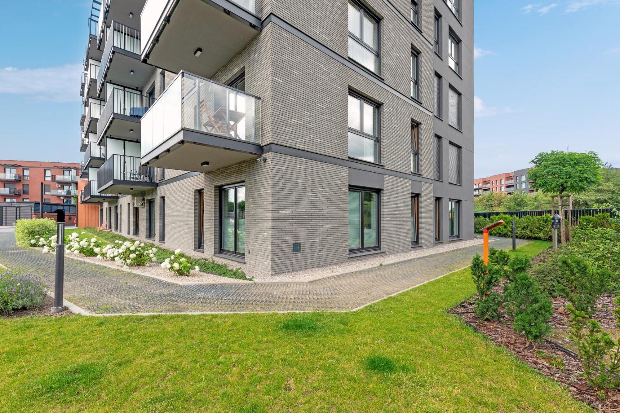 Nadmotlawie Riverside - Sauna, Gym & Parking By Downtown Apartments Gdańsk Kültér fotó